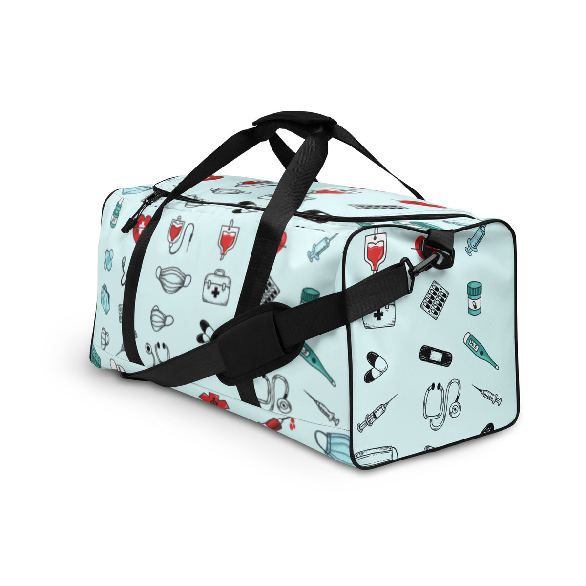 Medical Pattern Duffle bag