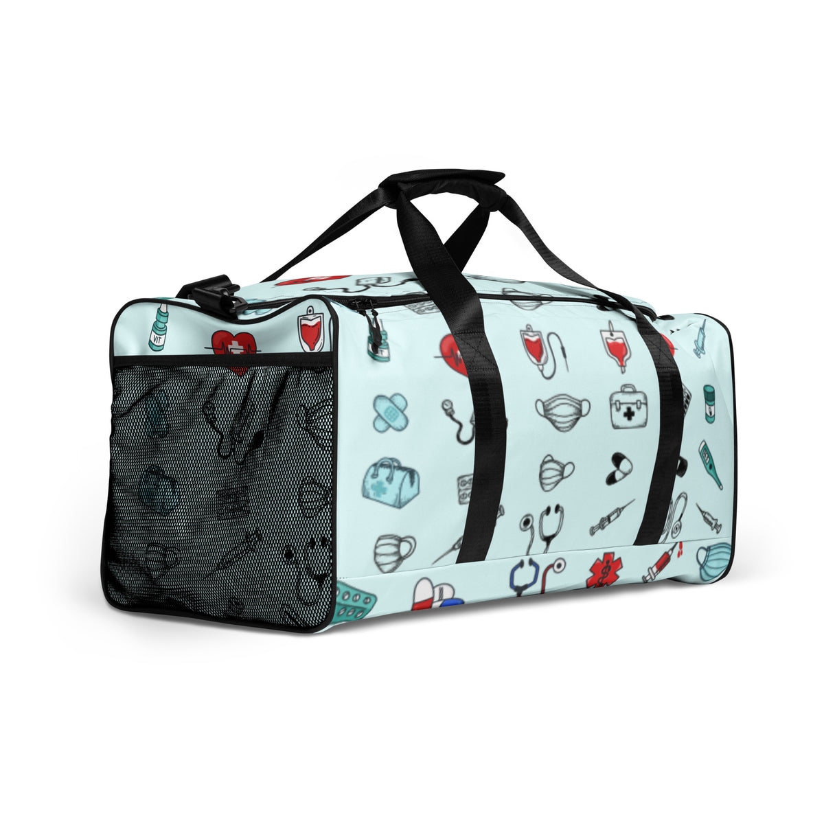 Medical Pattern Duffle bag