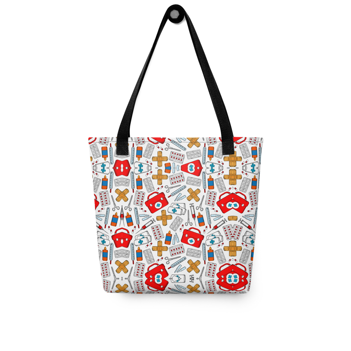 Medical pattern Tote bag