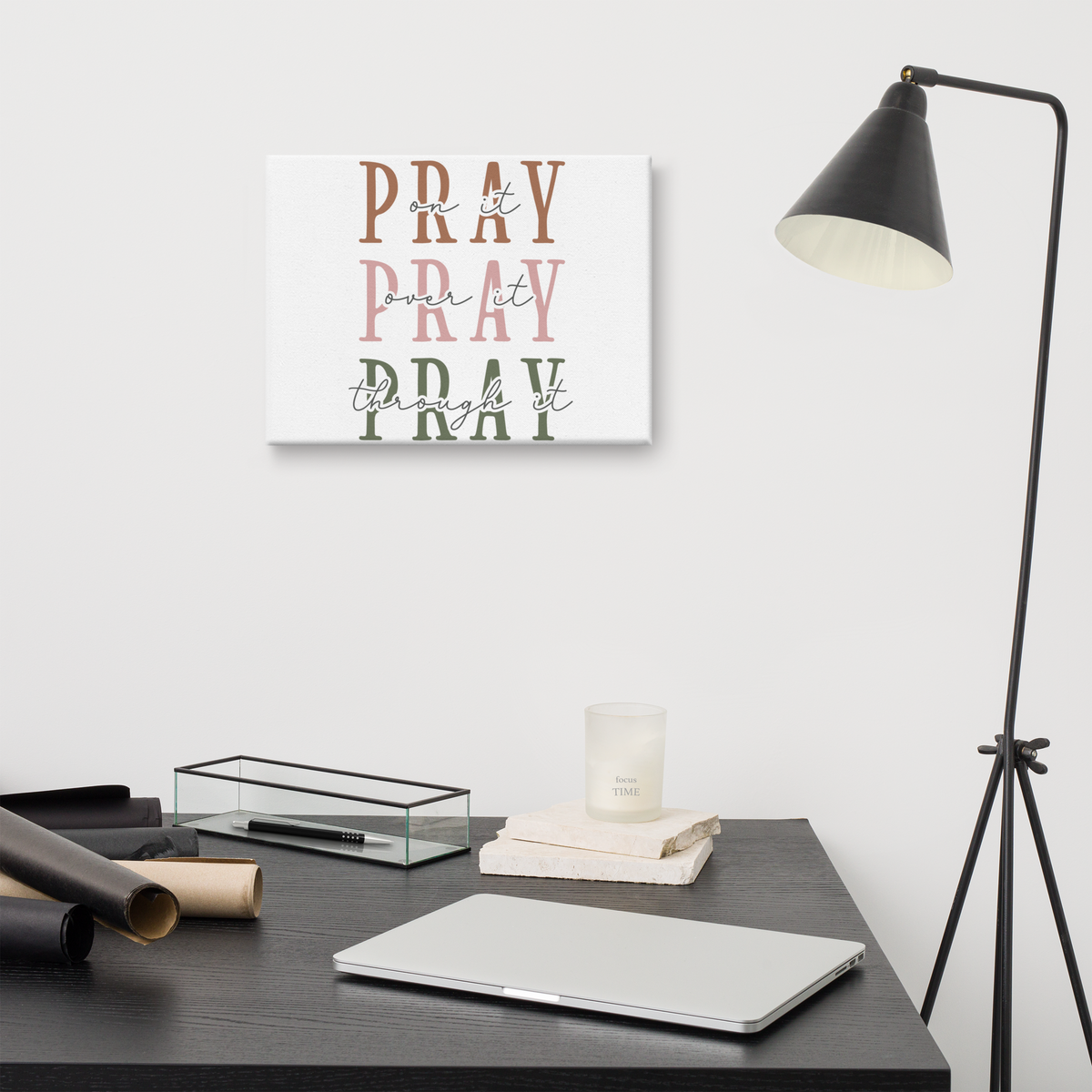 Pray on it Wall Canva