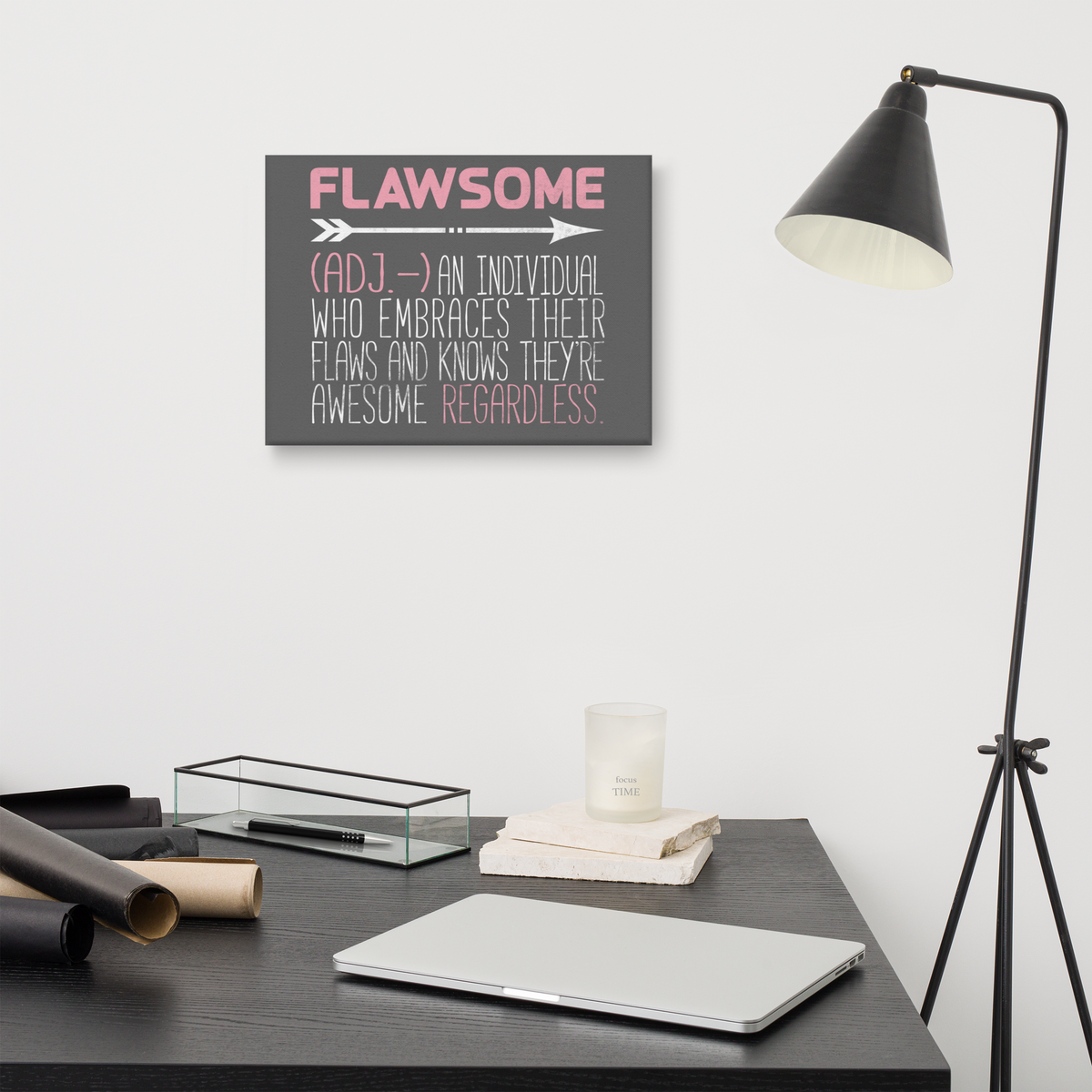 Flawsome Motivational Wall Canva