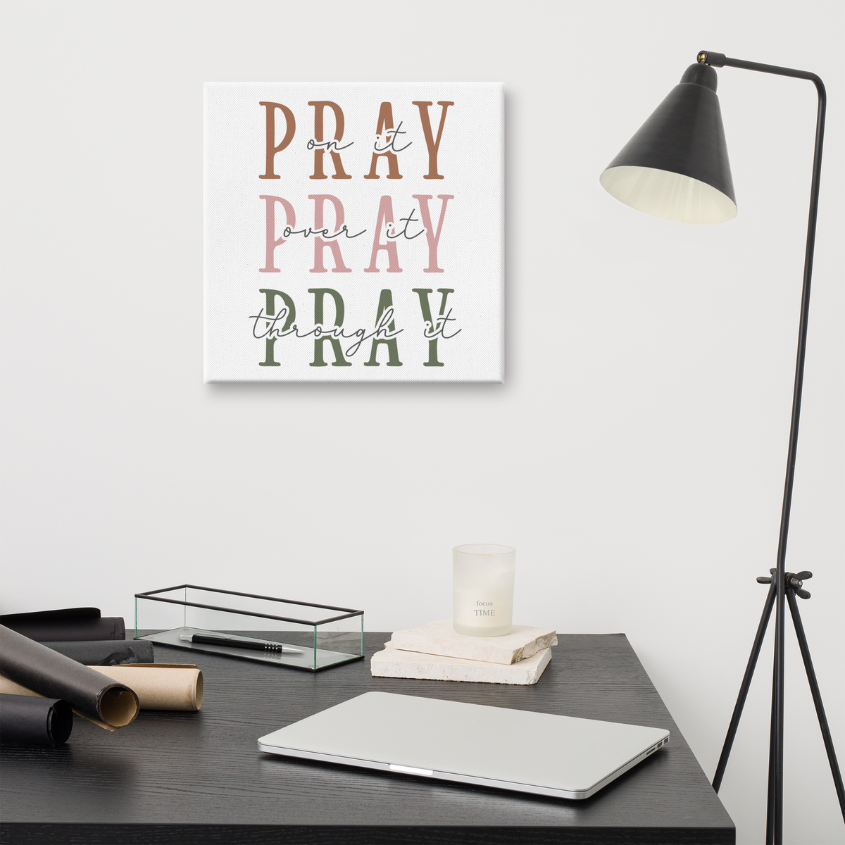 Pray on it Wall Canva