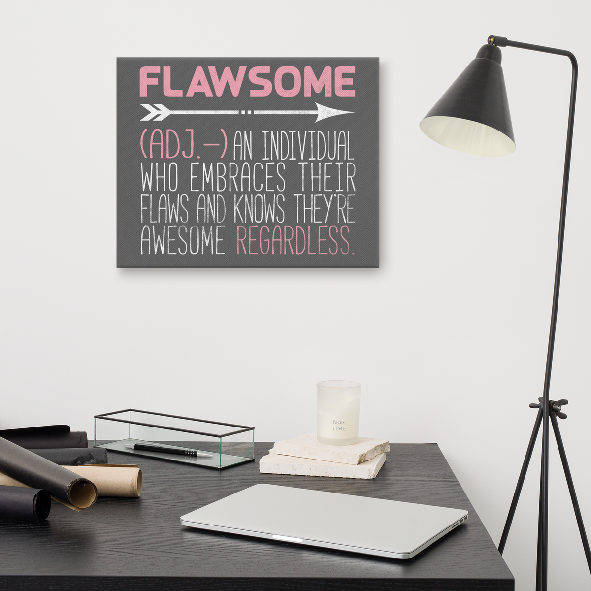 Flawsome Motivational Wall Canva