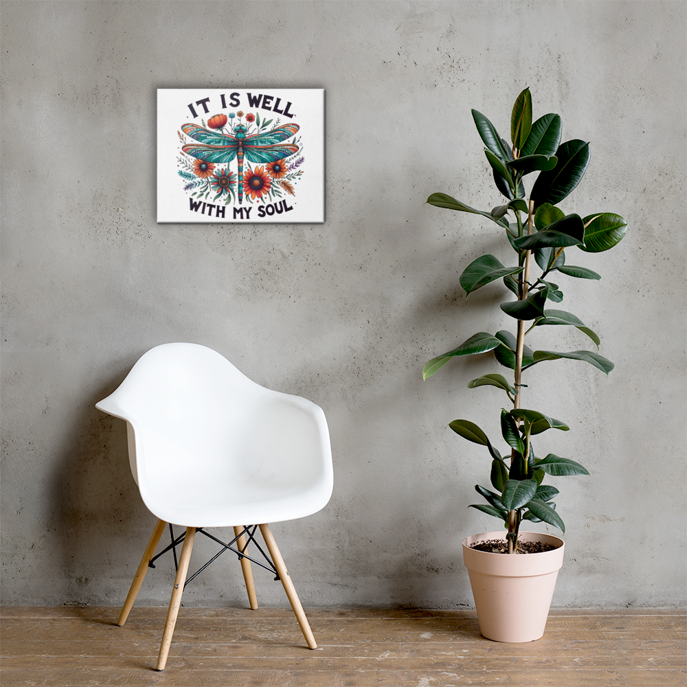 It is well with my soul wall art Canva