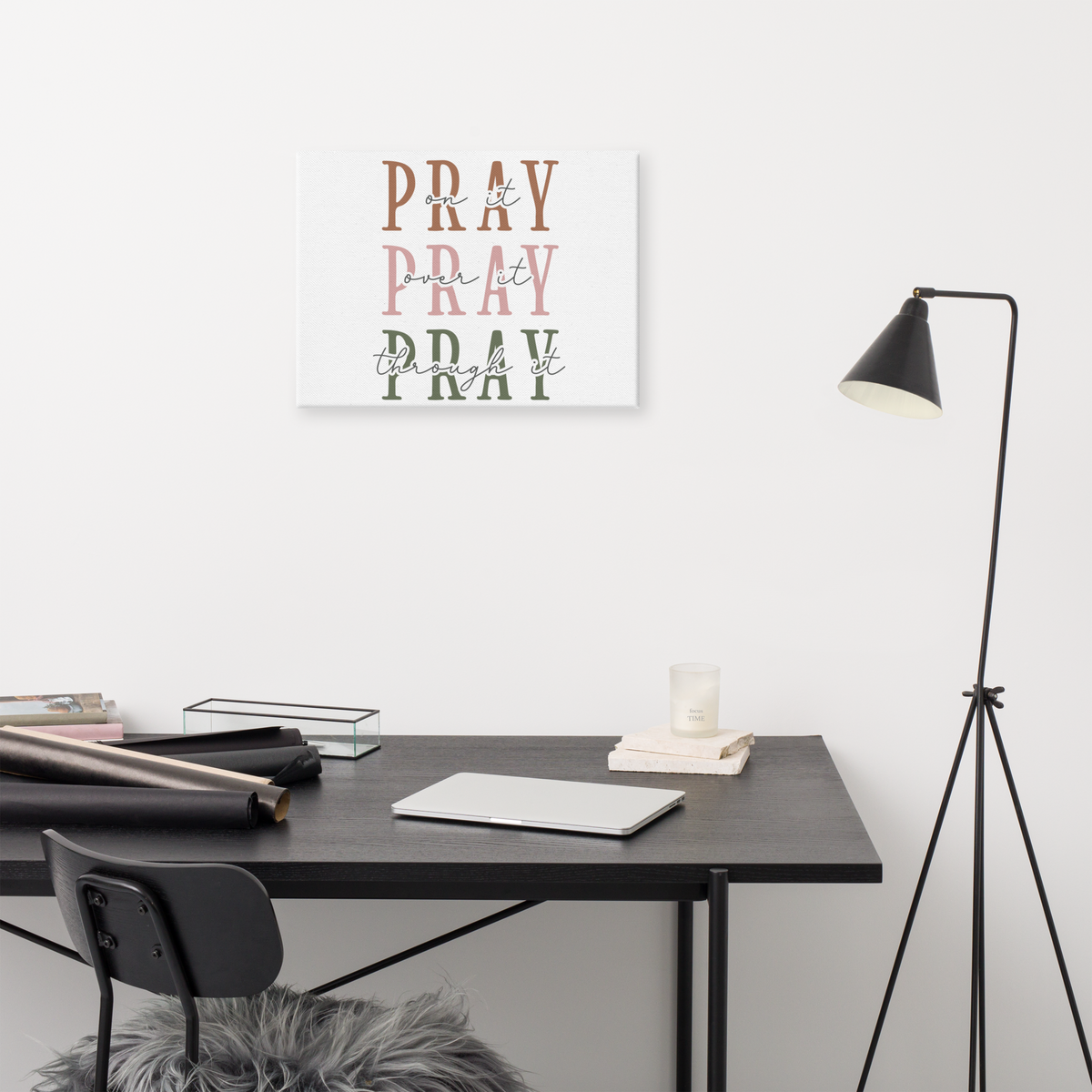 Pray on it Wall Canva