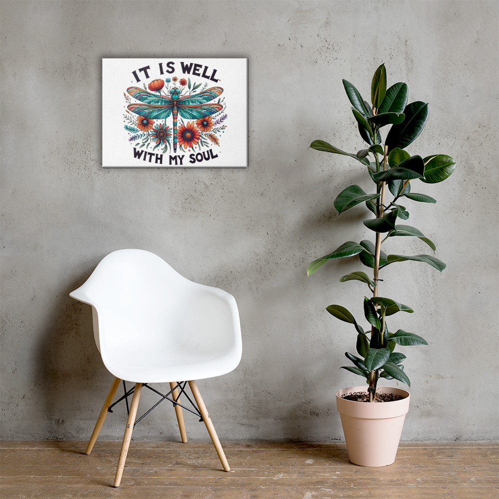 It is well with my soul wall art Canva