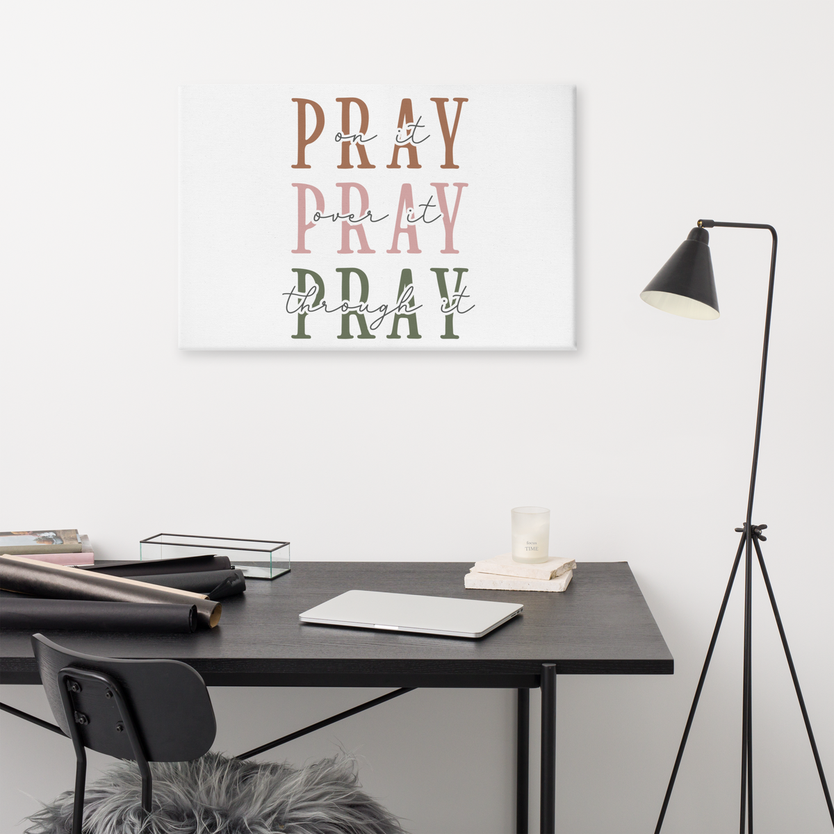 Pray on it Wall Canva