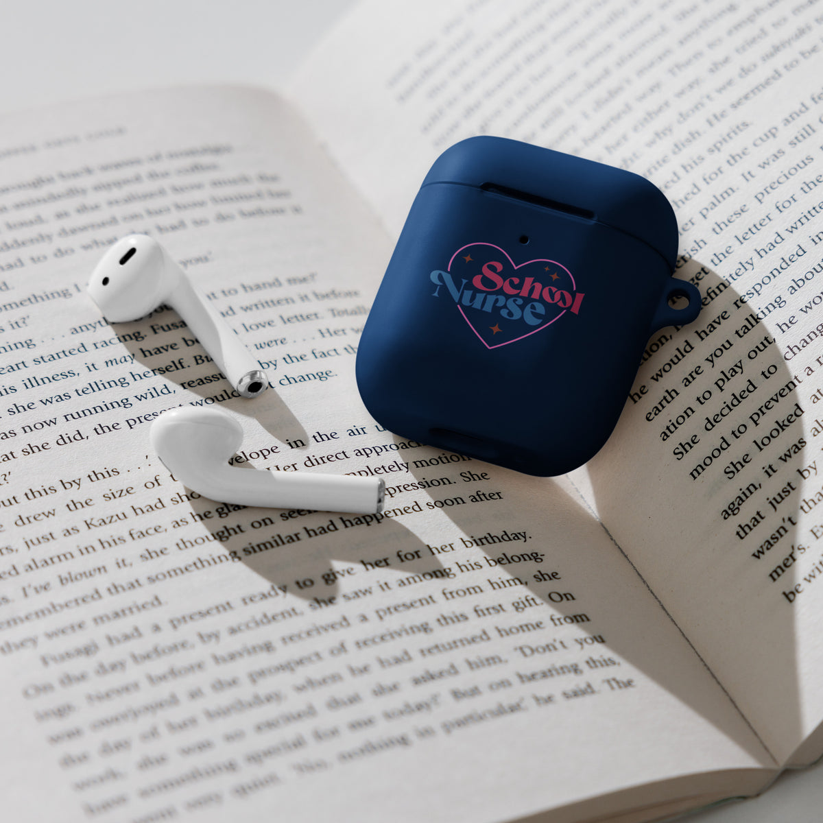 School Nurse Rubber Case for AirPods®