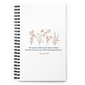 Isaiah 40:8 Spiral Notebook