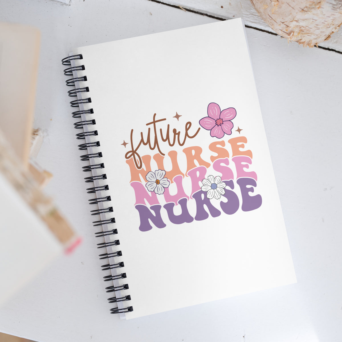 Future Nurse Spiral Notebook