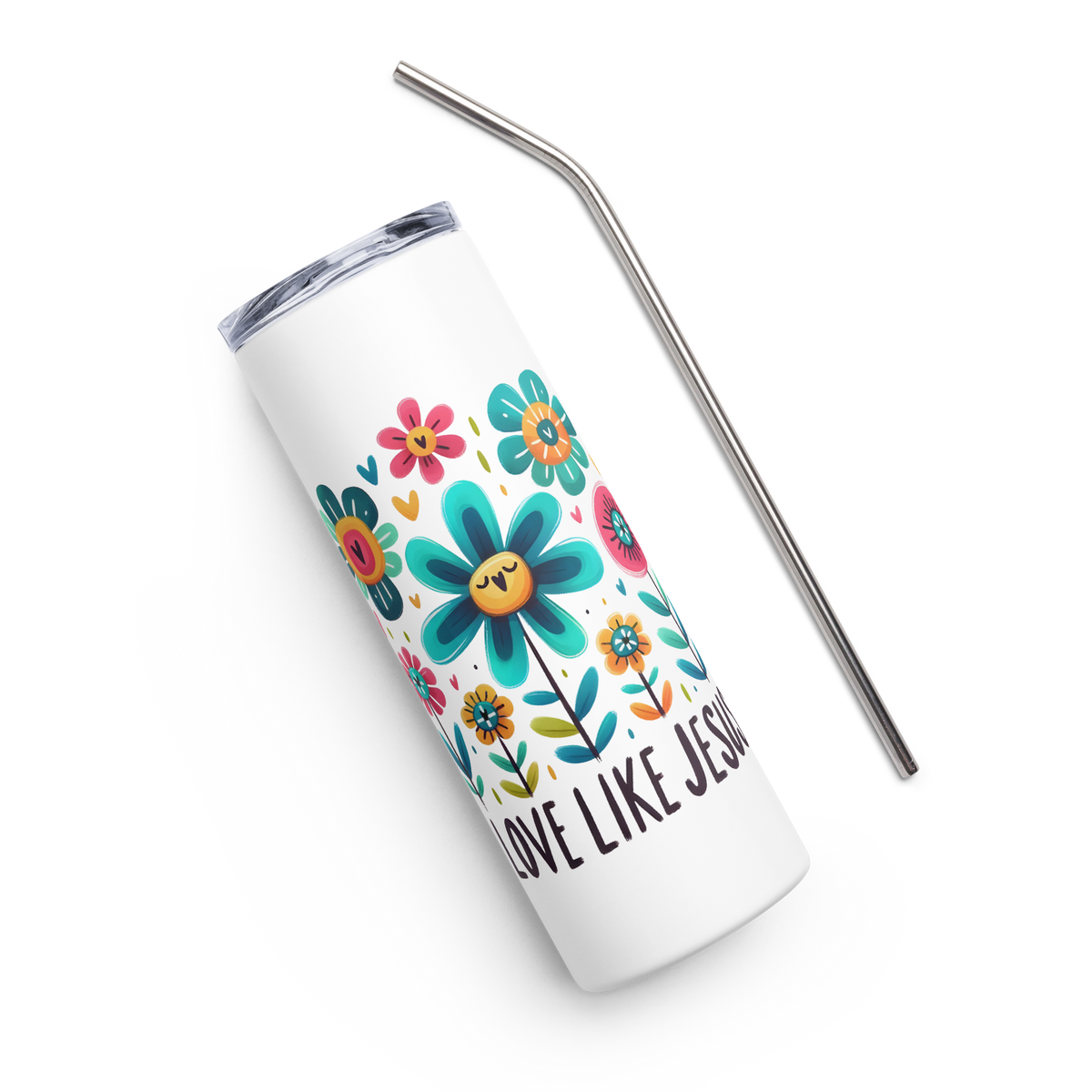 Love Like Jesus Stainless Steel Tumbler