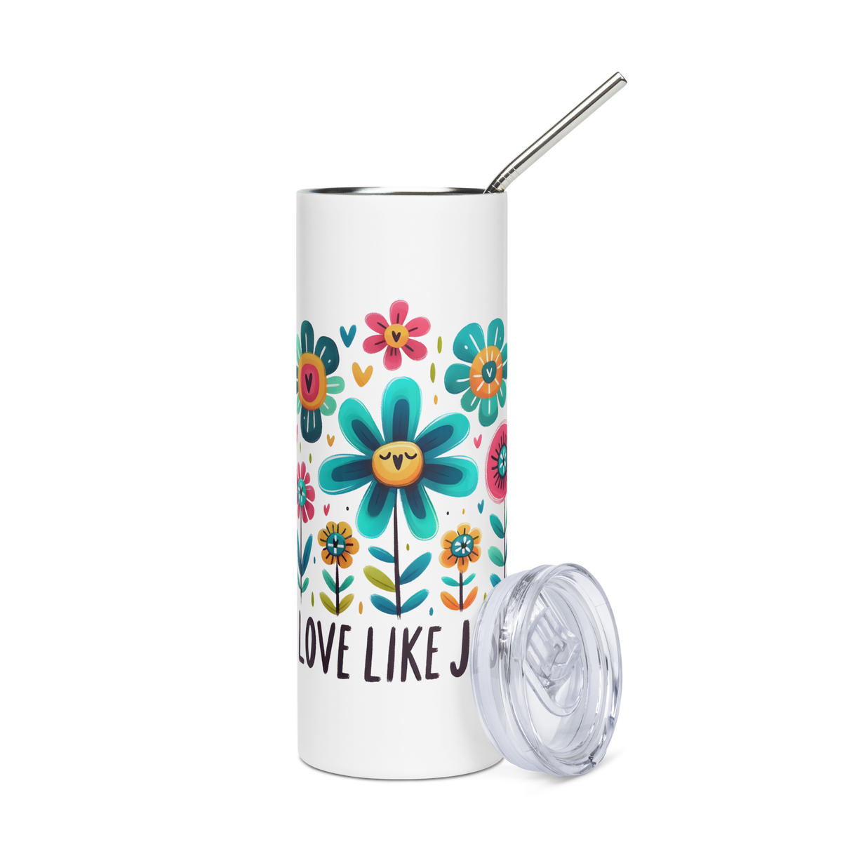 Love Like Jesus Stainless Steel Tumbler