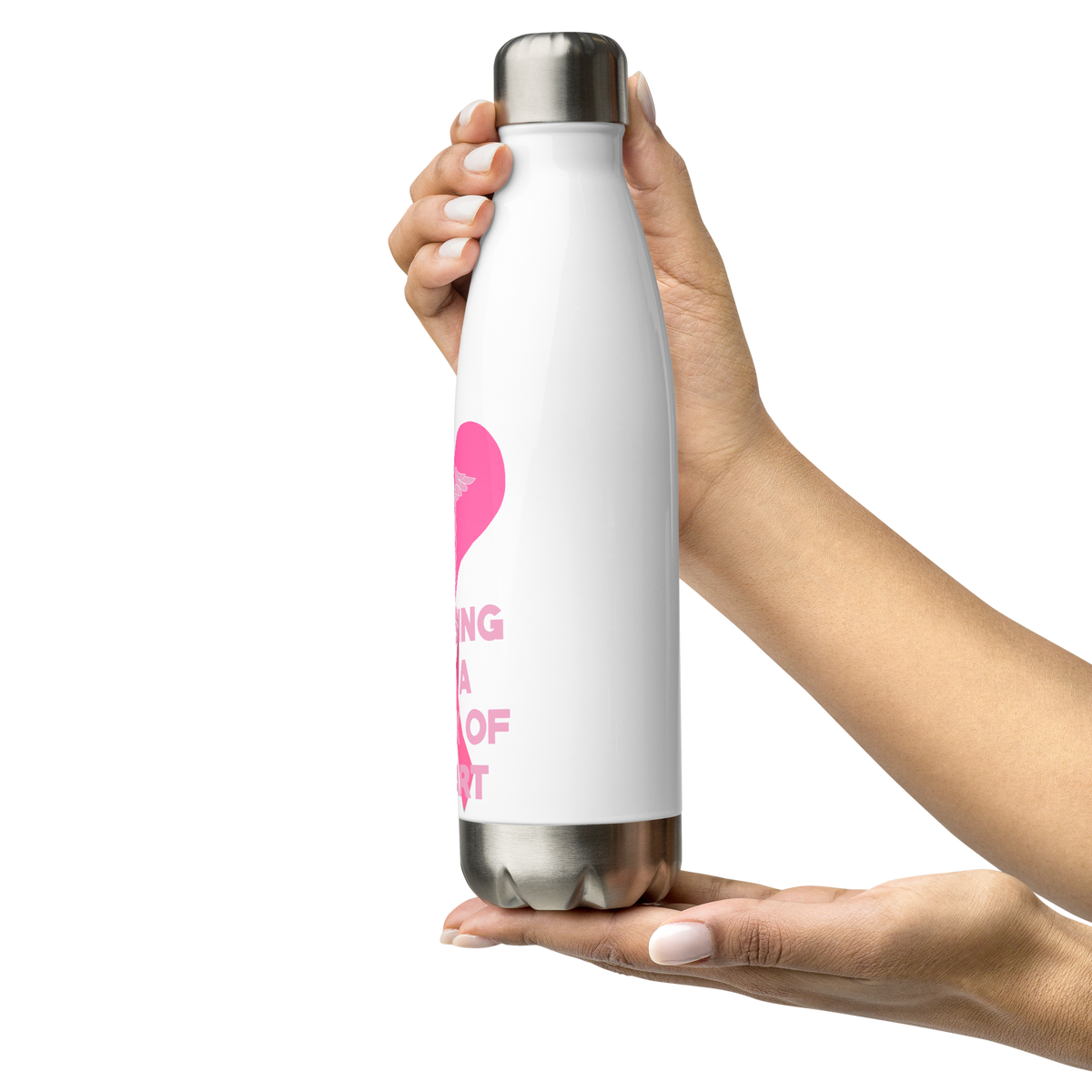 Nursing Stainless steel water bottle