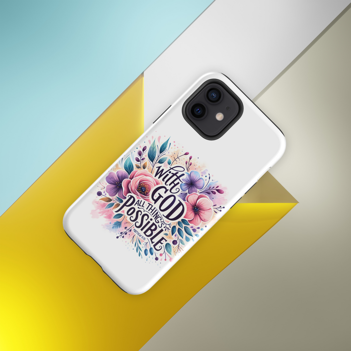 With God Tough Case for iPhone®