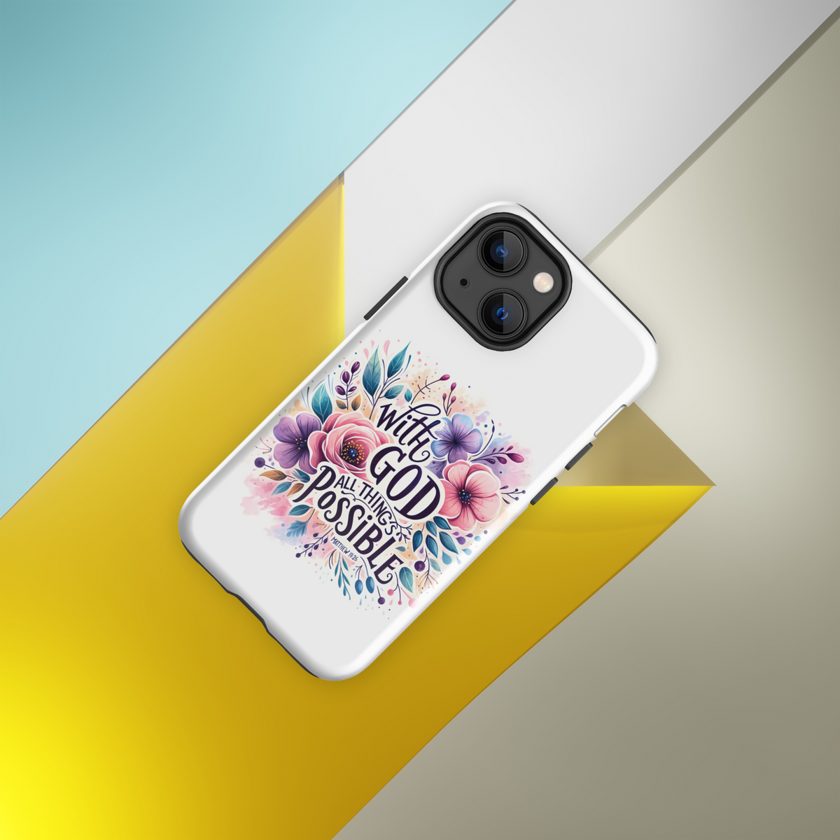 With God Tough Case for iPhone®