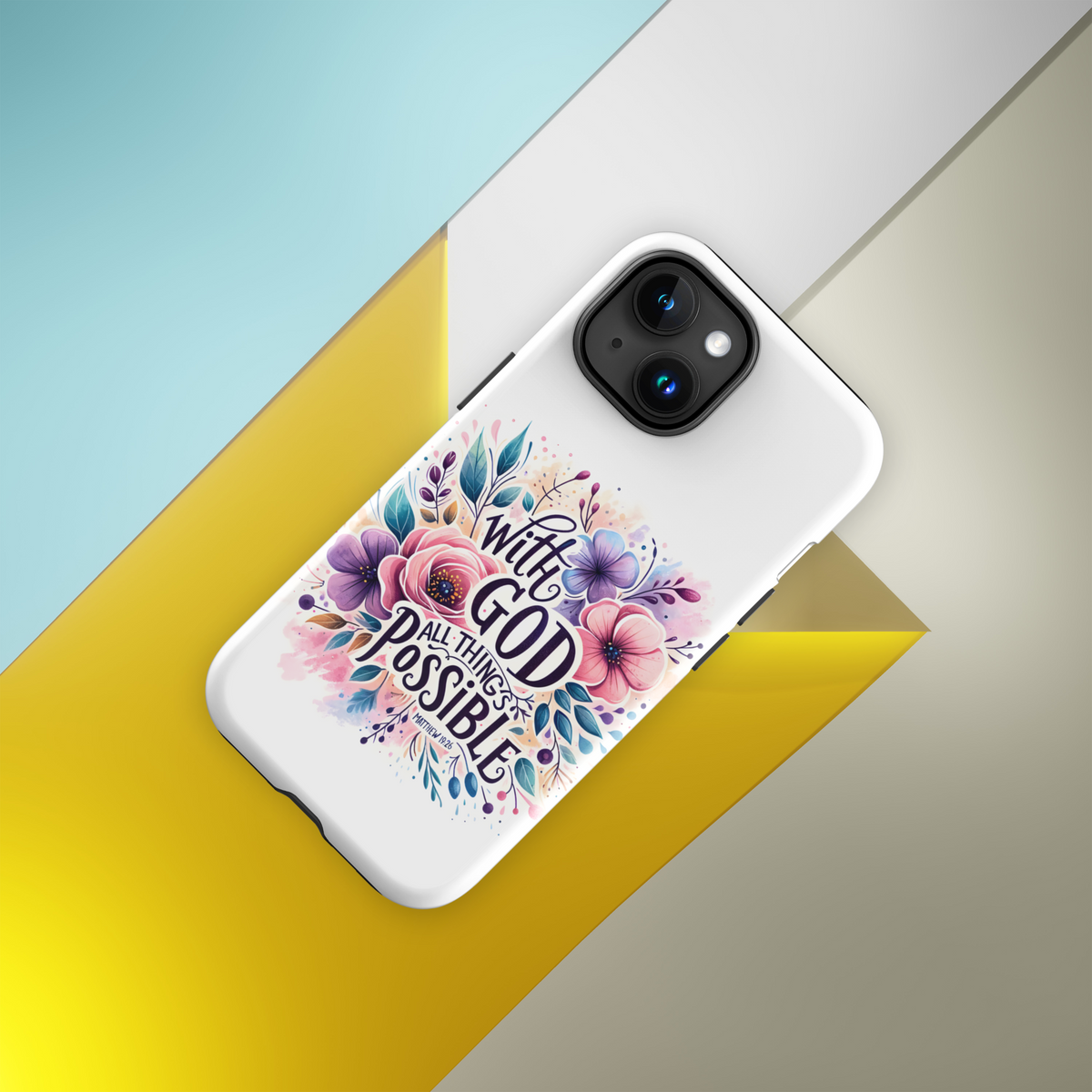 With God Tough Case for iPhone®