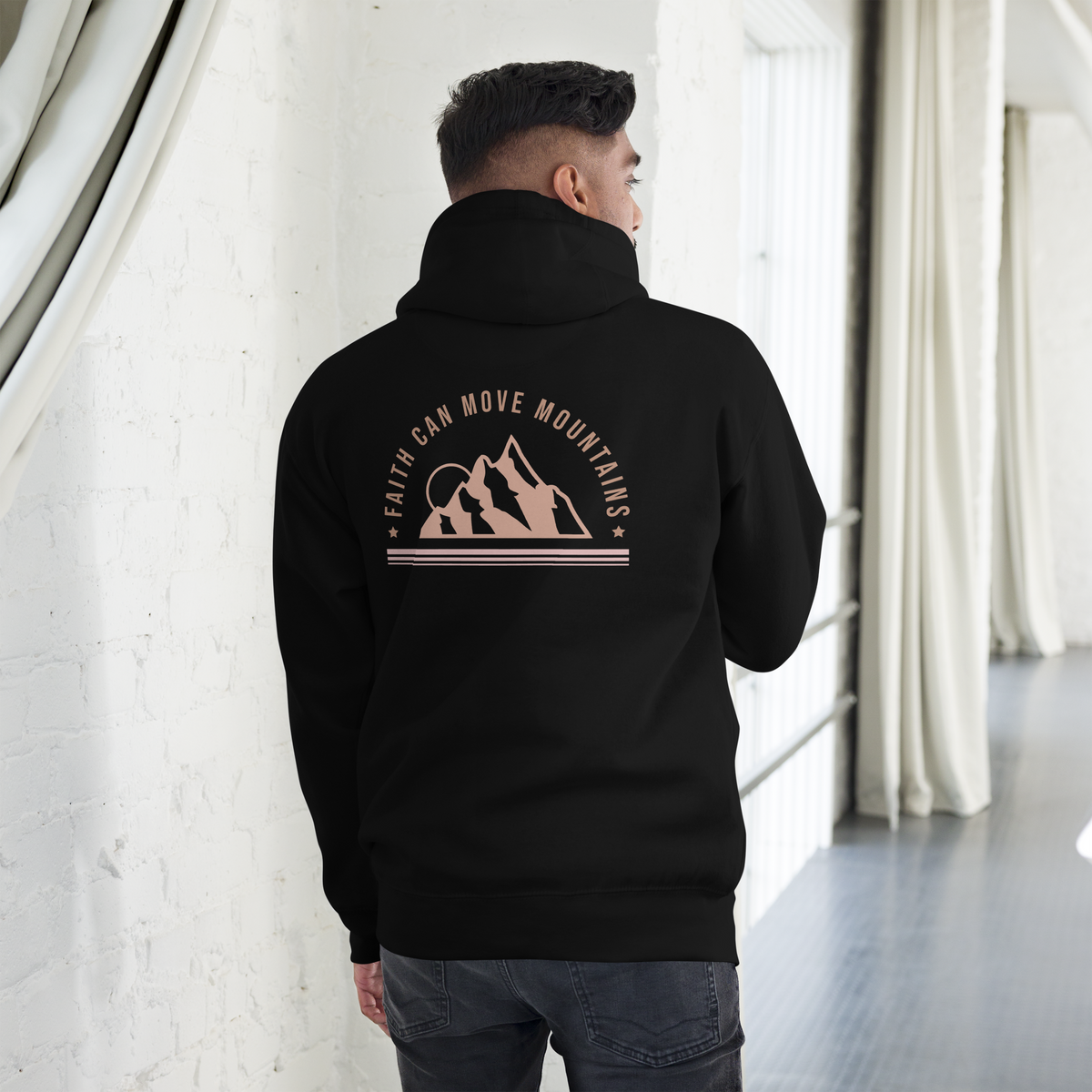 Faith can move mountains Unisex Hoodie