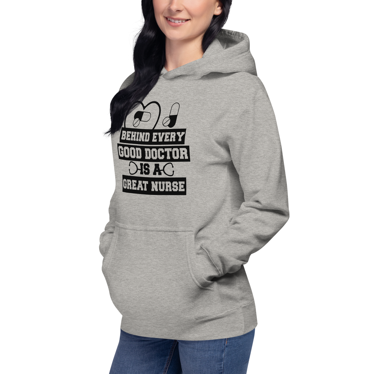 Behind Every Doctor Unisex Hoodie