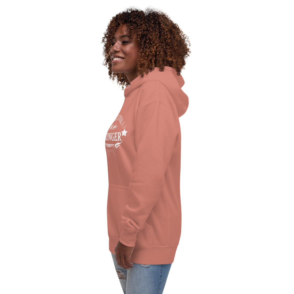 Together we are stronger Motivational Unisex Hoodie