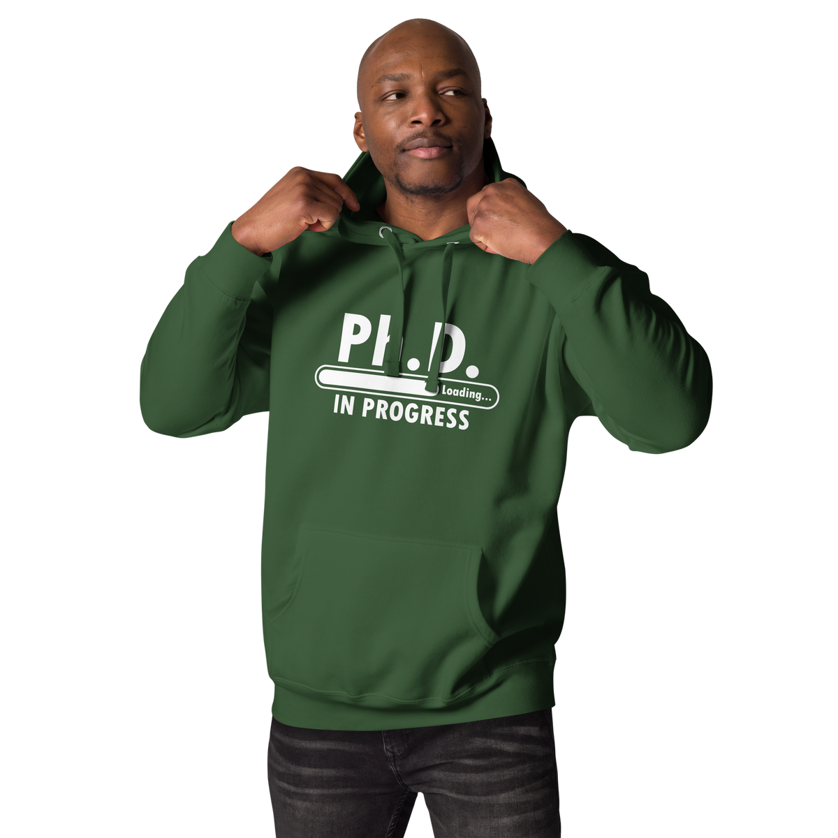 PhD in progress Unisex Hoodie