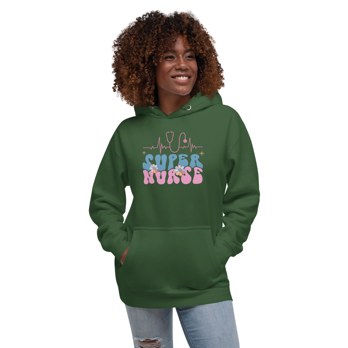 Super Nurse Woman Hoodie