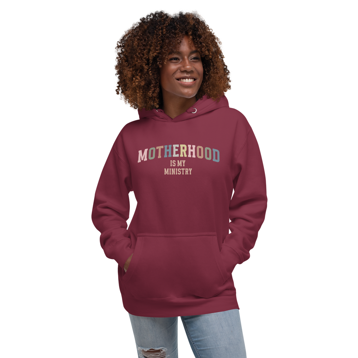 Motherhood is my Ministry Faith Hoodie