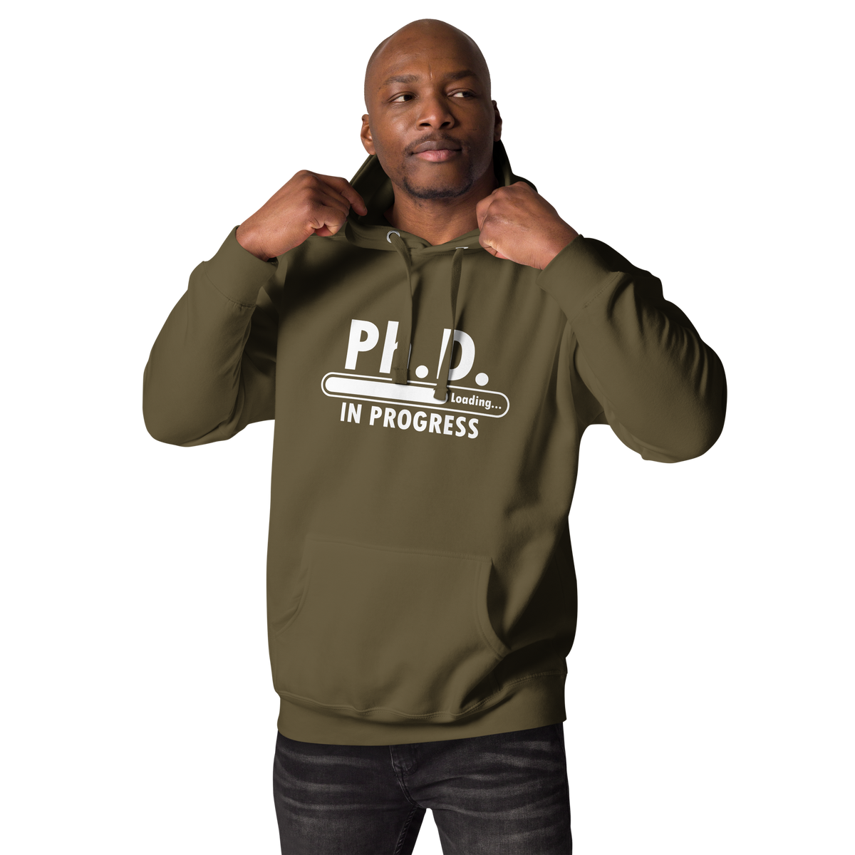 PhD in progress Unisex Hoodie