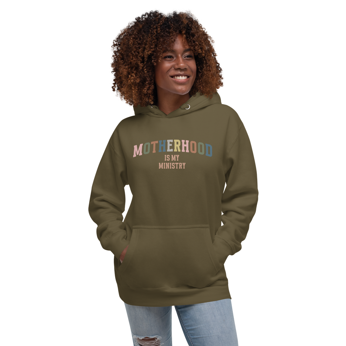 Motherhood is my Ministry Faith Hoodie