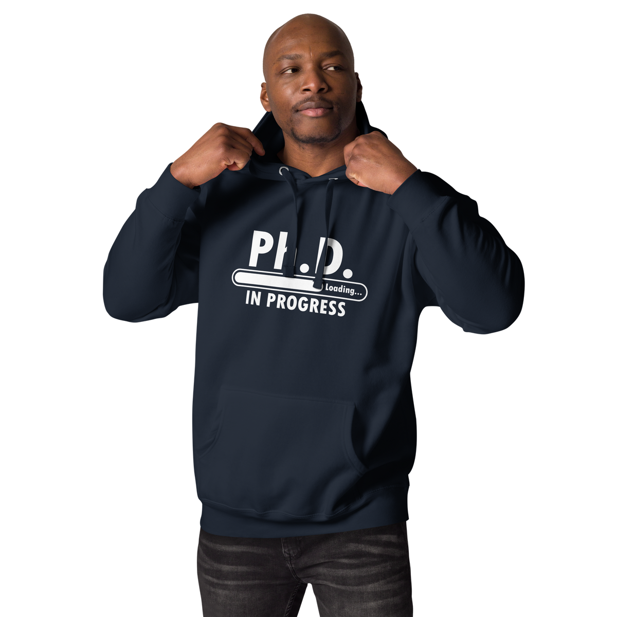 PhD in progress Unisex Hoodie