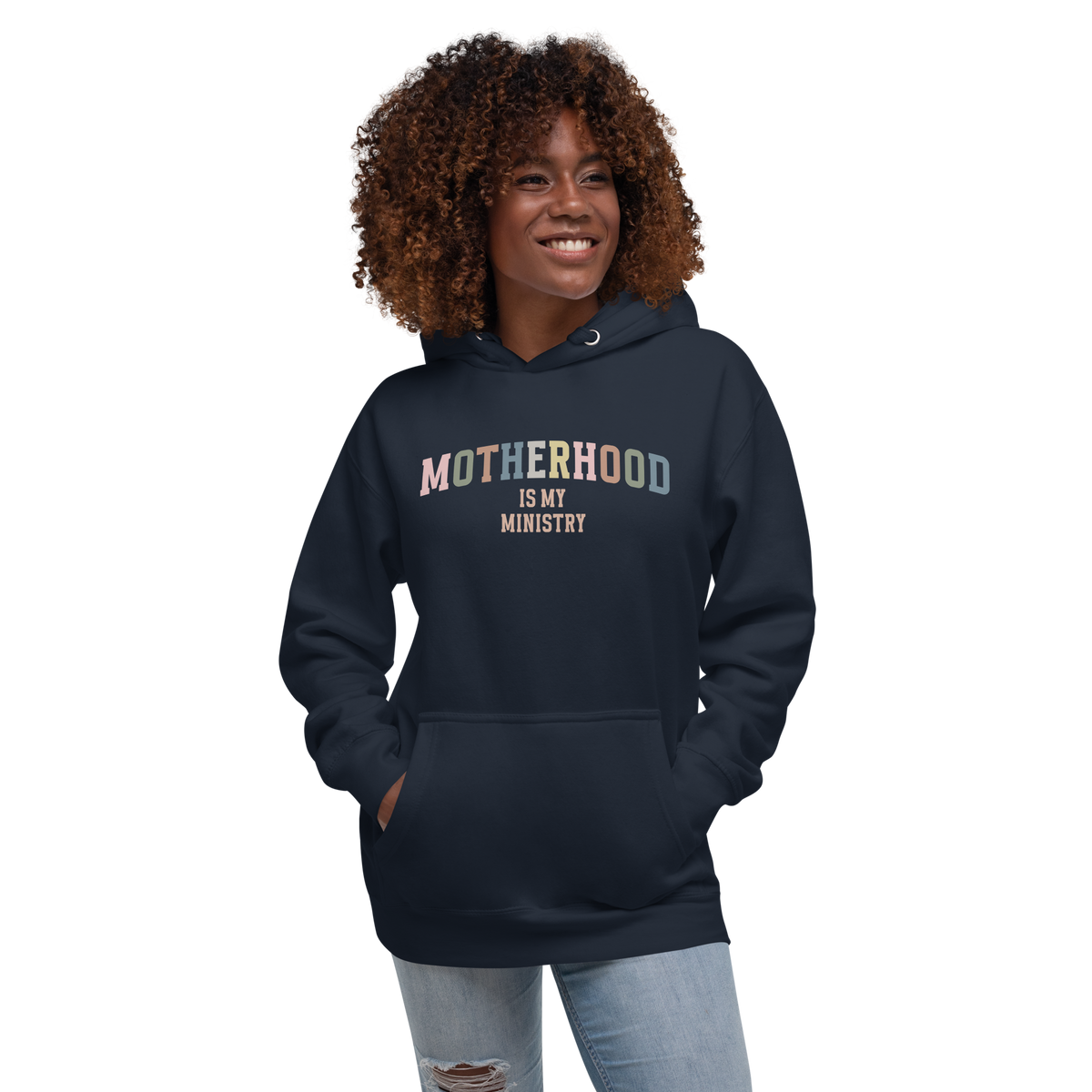 Motherhood is my Ministry Faith Hoodie