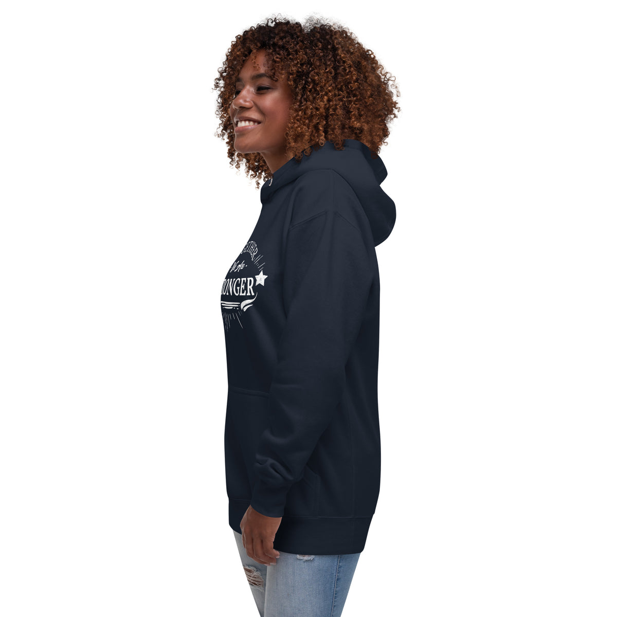 Together we are stronger Motivational Unisex Hoodie