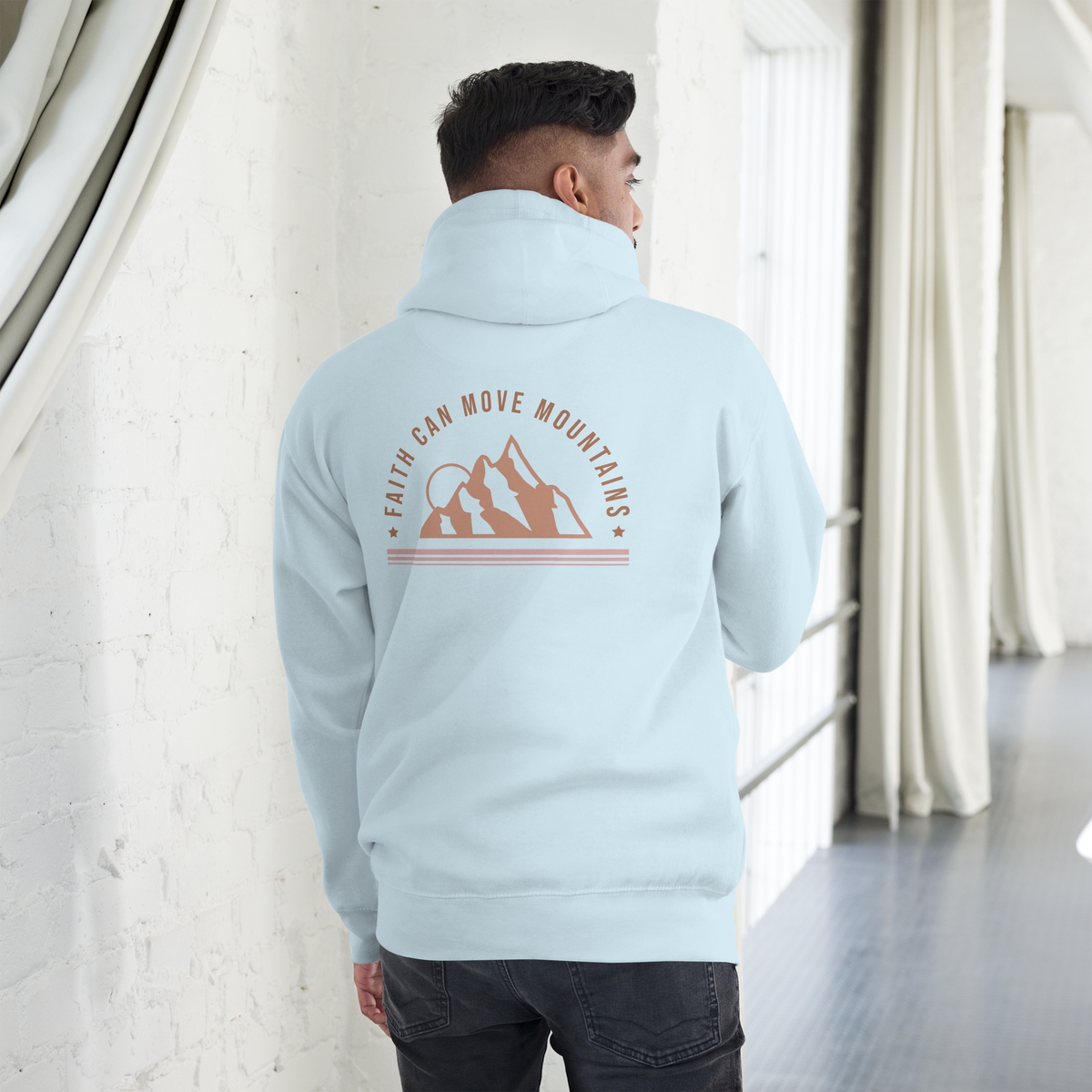 Faith can move mountains Unisex Hoodie