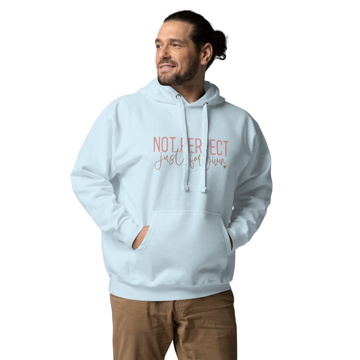 Not perfect just forgiven Unisex Hoodie