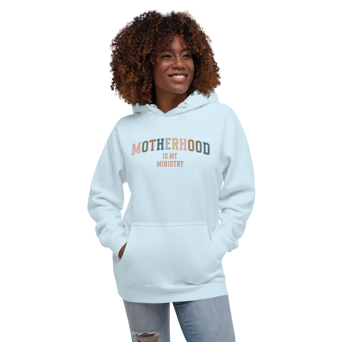 Motherhood is my Ministry Faith Hoodie