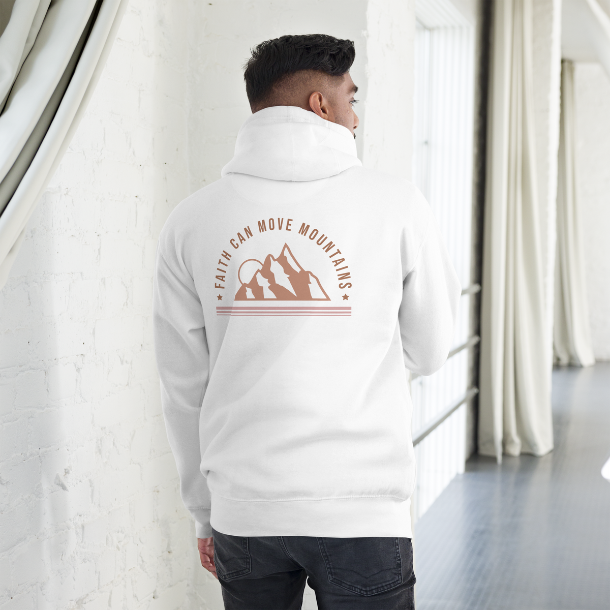 Faith can move mountains Unisex Hoodie