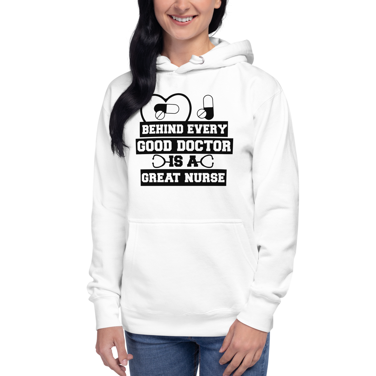 Behind Every Doctor Unisex Hoodie