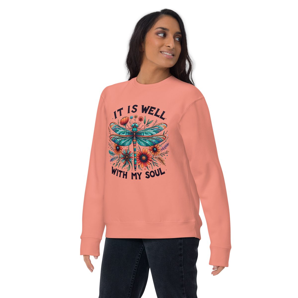 It is well with my soul Woman Premium Sweatshirt