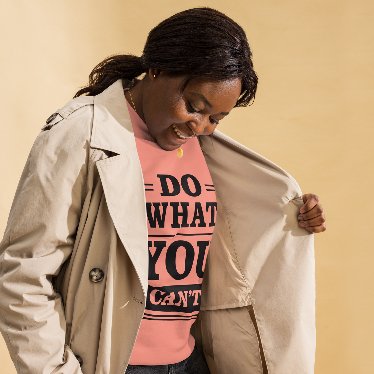 Do what you can't motivational Unisex Premium Sweatshirt