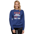 Push Yourself Motivational Unisex Premium Sweatshirt