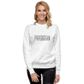 White PA Unisex Premium Sweatshirt