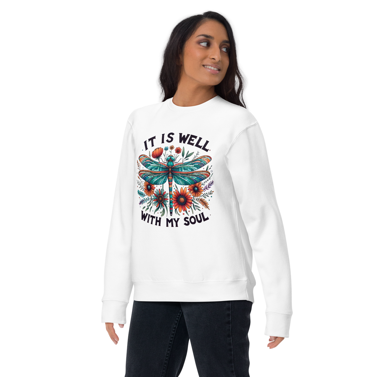 It is well with my soul Woman Premium Sweatshirt