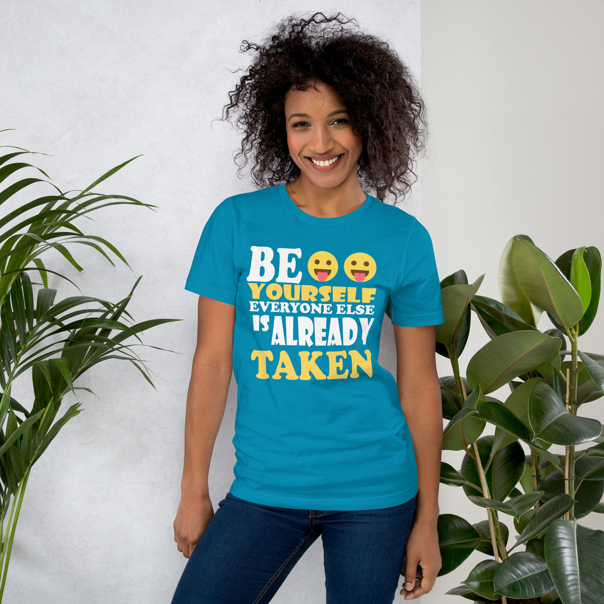 Be yourself Motivational Unisex t-shirt