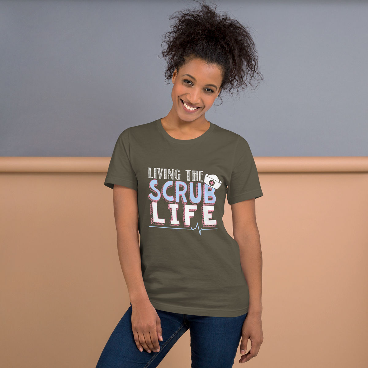 Living the scrubs life Woman t-shirt