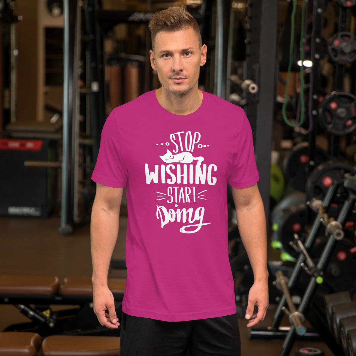 Start Doing Motivational Unisex t-shirt