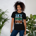 Fire within me Motivational Unisex t-shirt