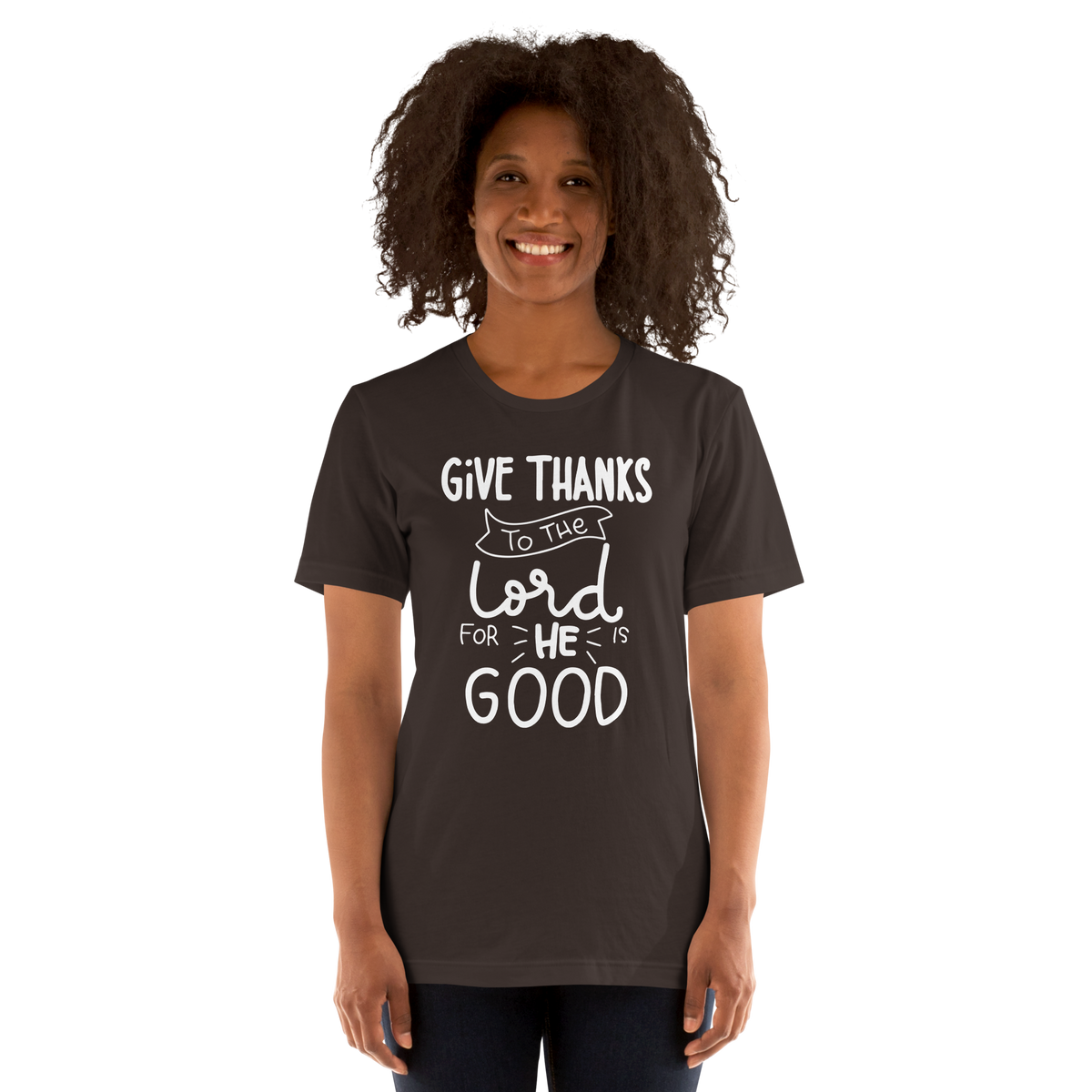 Give thanks to the Lord Unisex t-shirt