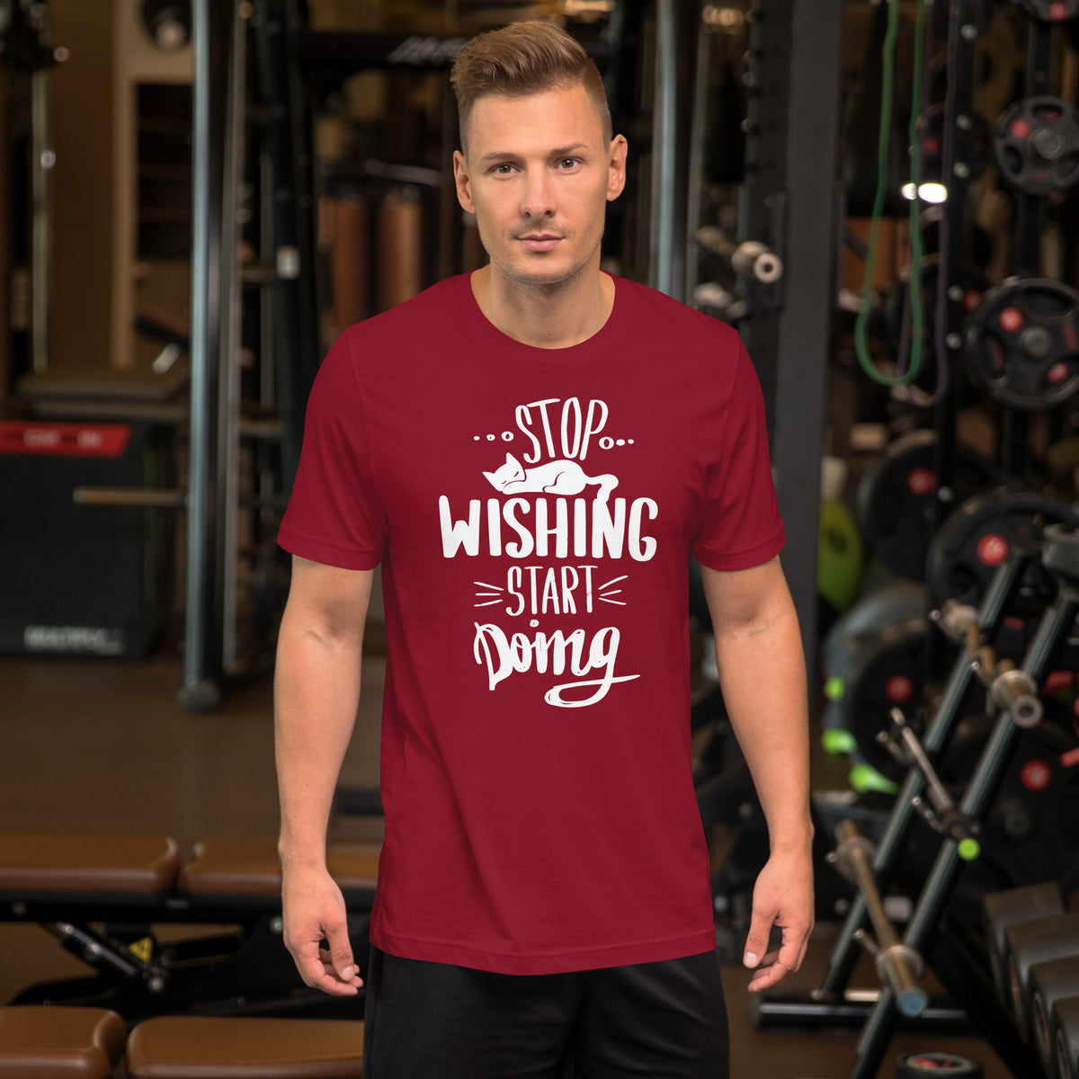 Start Doing Motivational Unisex t-shirt