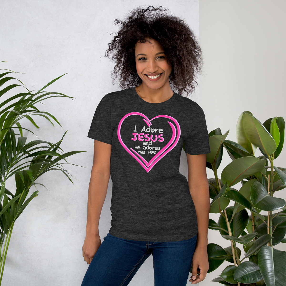 I adore Jesus woman t-shirt