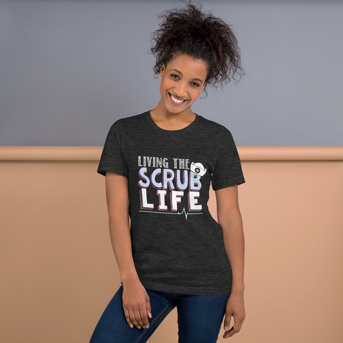 Living the scrubs life Woman t-shirt