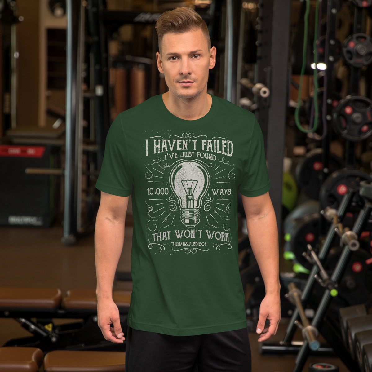 I haven't failed Motivational Unisex t-shirt